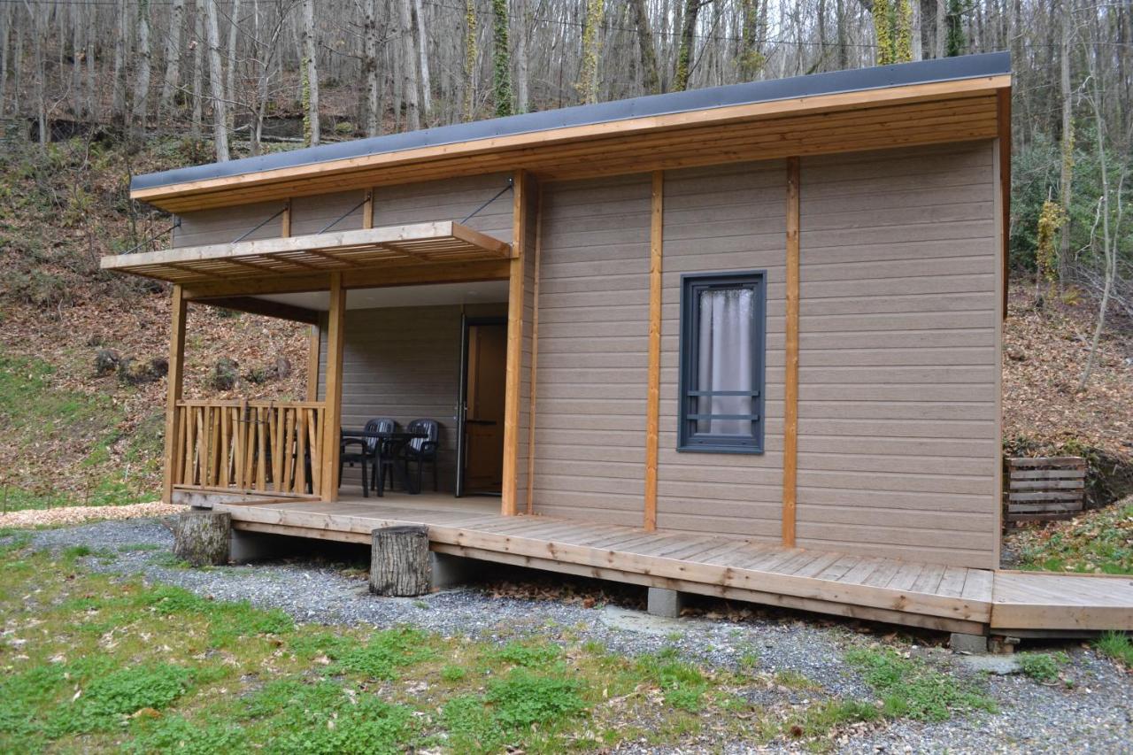 Chalets au bord de l'eau Caudebronde Extérieur photo